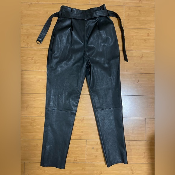 Lovers + FRIENDS LEATHER Pants - Picture 1 of 3